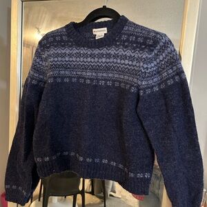 100% wool vintage sweater
